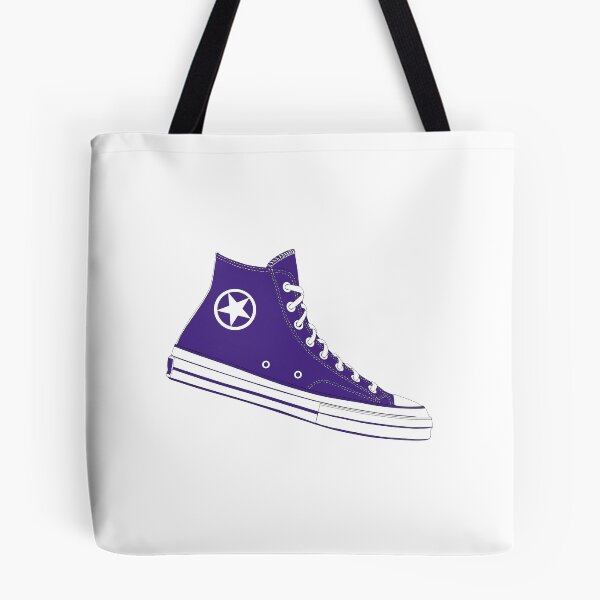 Item preview, Purple Converse Illustration designed and sold by MickeyEdwards.