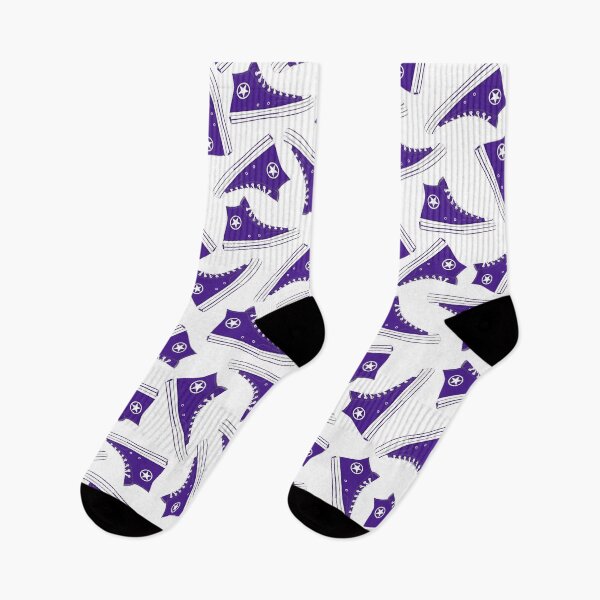 Item preview, Purple Converse Illustration designed and sold by MickeyEdwards.