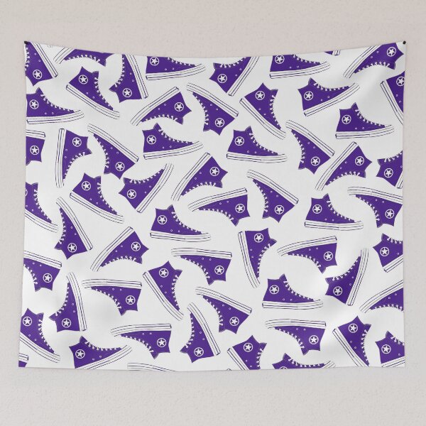 Item preview, Purple Converse Illustration designed and sold by MickeyEdwards.