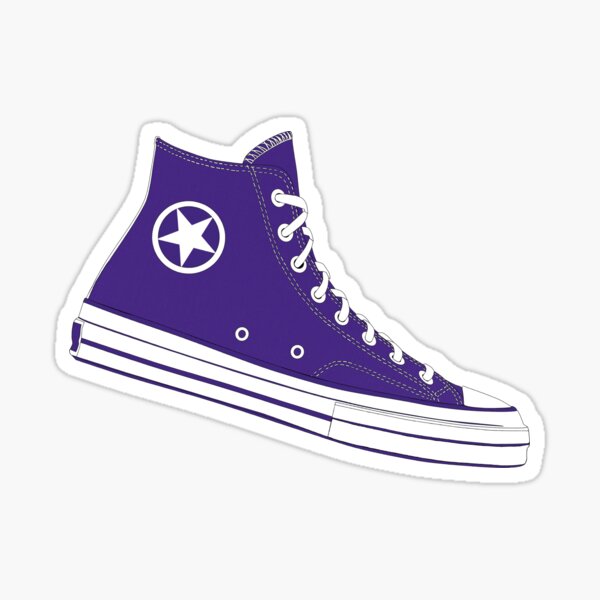 Purple converse hot sale all star