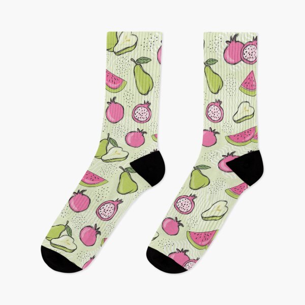 Item preview, Tropical Fruit Watermelon Pear Pomegranate Pattern designed and sold by ozunu.