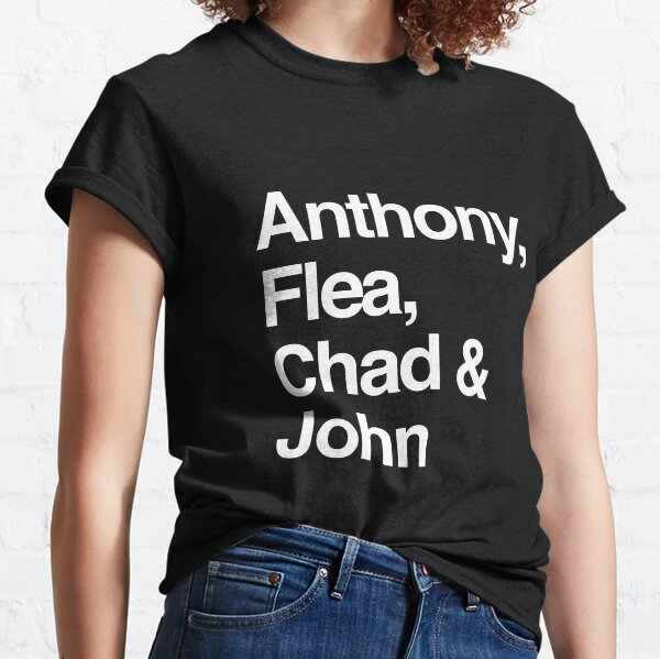 Anthony, Flea, Chad & John T-shirt classique