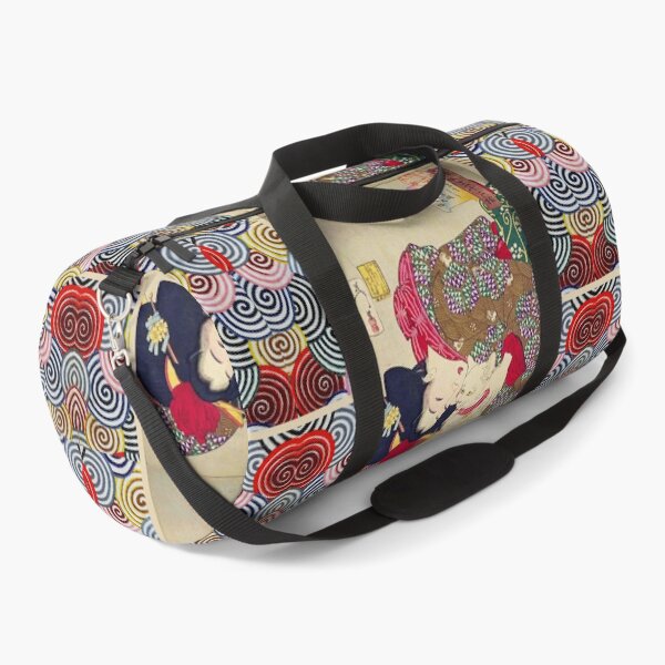 Item preview, LOOKING TIRESOME ,JAPANESE WOMAN WITH WHITE CAT Ukiyoe designed and sold by BulganLumini.