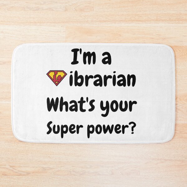 Item preview, Super Librarian ,Funny Reading designed and sold by AMINE  ★★★★★.