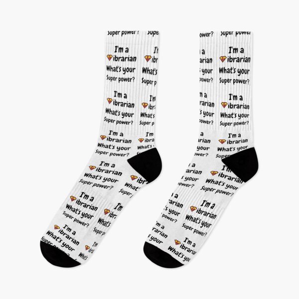 Item preview, Super Librarian ,Funny Reading designed and sold by AMINE  ★★★★★.