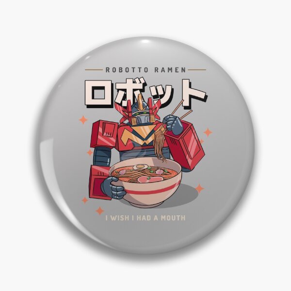 Item preview, Robotto Ramen / Kawaii food / Robot manga designed and sold by DomZo.