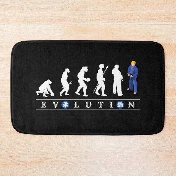 Item preview, Funny Judo Evolution, Judoka with blue Judogi the perfect gift for a judo lover designed and sold by Click-Like.