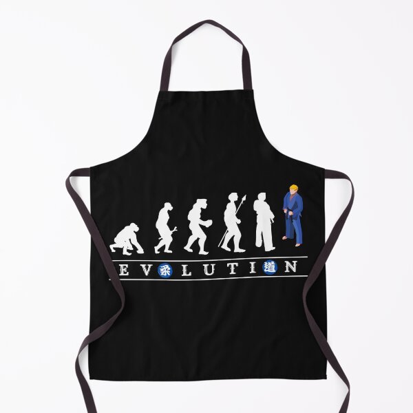 Item preview, Funny Judo Evolution, Judoka with blue Judogi the perfect gift for a judo lover designed and sold by Click-Like.