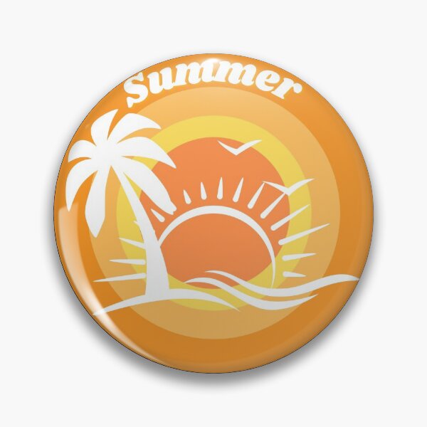 Item preview, Summer, Hot Summer in Circle Shape designed and sold by coolart33.