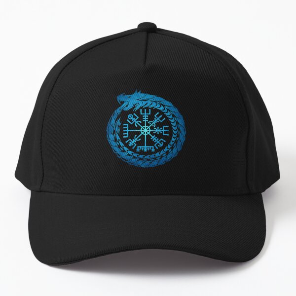 Vista previa del artículo con la obra «Vegvisir Jormungandr Serpiente del Mundo», diseñado y vendido por Beltschazar.