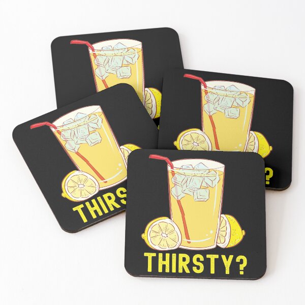 Item preview, Thirsty? Refreshing Tall Glass of Ice Cold Lemonade designed and sold by CharJens.