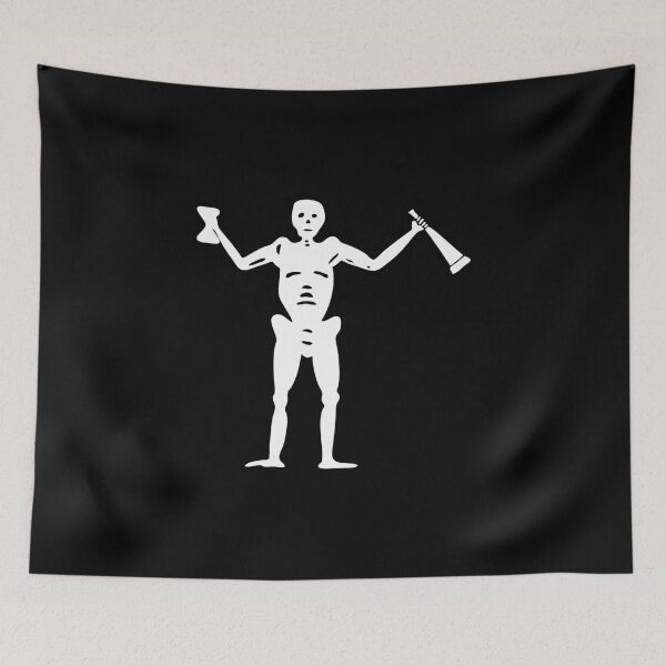Item preview, Samuel Black Sam Bellamy - Pirate Flag 2 designed and sold by kayve.