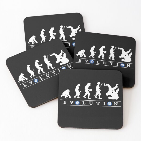 Item preview, Funny Judo Evolution, Judoka with Japanese writing - the perfect gift for a judo lover designed and sold by Click-Like.