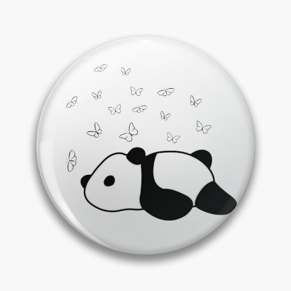 Item preview, Panda with butterflies  designed and sold by Hayabrand.