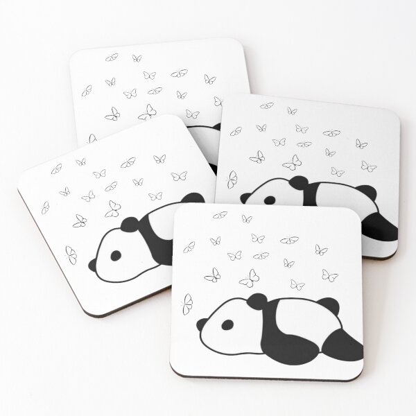 Item preview, Panda with butterflies  designed and sold by Hayabrand.