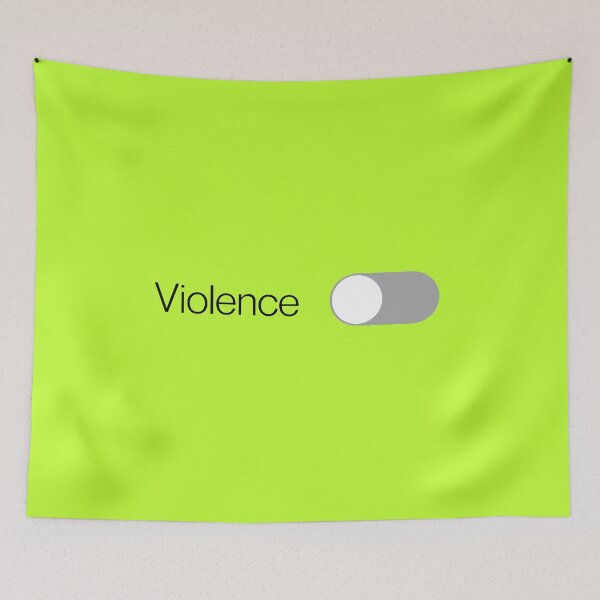 Item preview, No Violence  designed and sold by springflow.