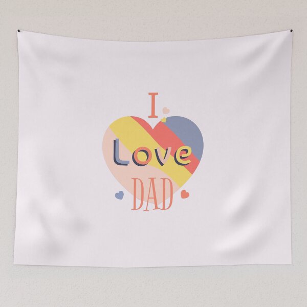Item preview, I Love Dad designed and sold by MouadbStore.