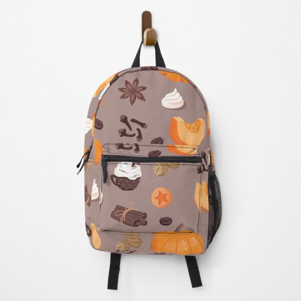 Item preview, Cute Thanksgiving Orange Pumpkin Coffee Pattern designed and sold by ozunu.
