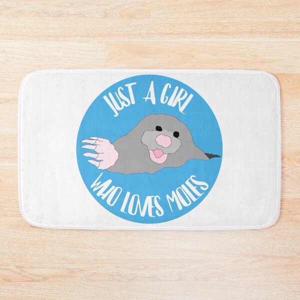 Item preview, Girl Who Loves Moles designed and sold by RevolutionInPaint.