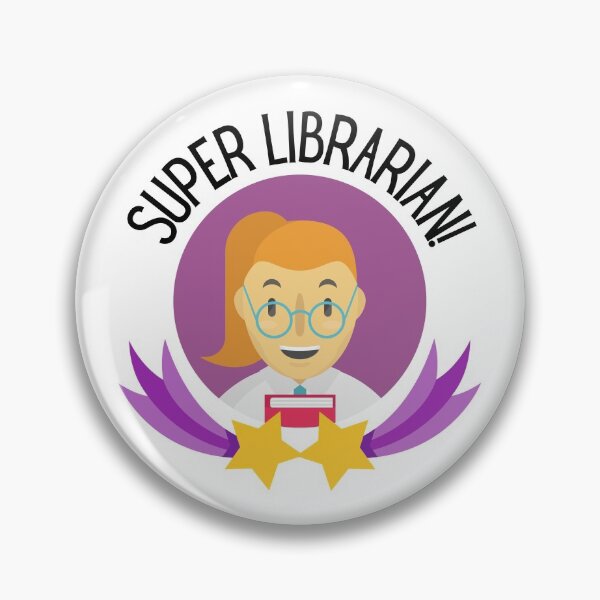 Item preview, Super Librarian! - Funny Librarian Gifts designed and sold by Teetee94.