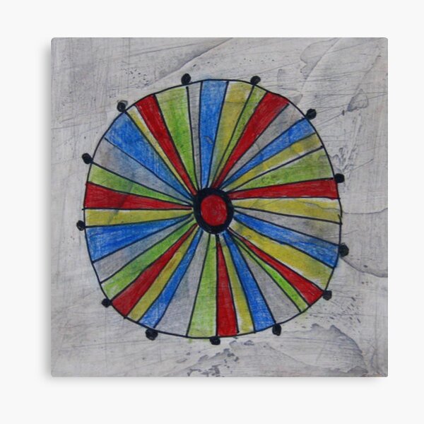 Circle Fun #1 Canvas Print