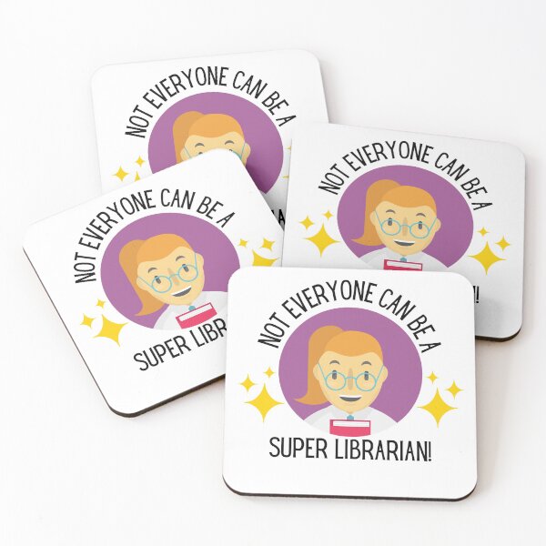 Item preview, Super Librarian, Not everyone can be a Super Librarian! - Funny Librarian Gifts designed and sold by Teetee94.