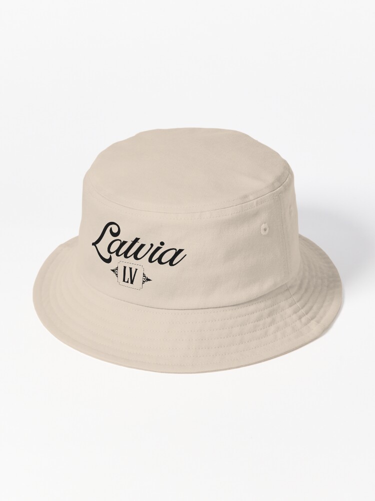 Latvia Country Code, LV Bucket Hat for Sale by Celticana