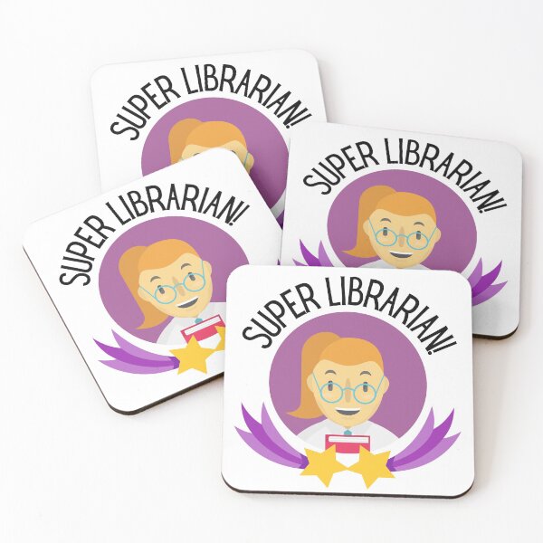 Item preview, Super Librarian! - Funny Librarian Gifts designed and sold by Teetee94.