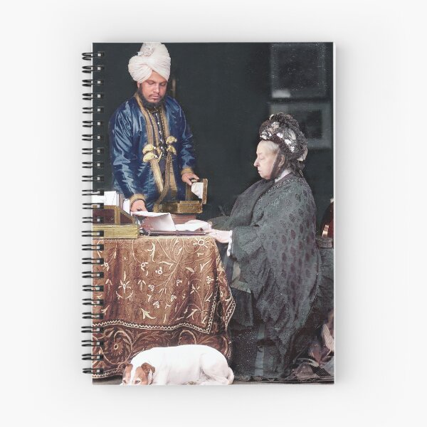 Item preview, Queen Victoria of England with Abdul Karim at Balmoral. Around 1890. designed and sold by Rafael Navarrete.