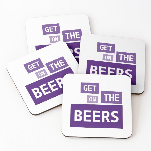 Item preview, Get on the Beers Dan Andrews designed and sold by ShineCreative.