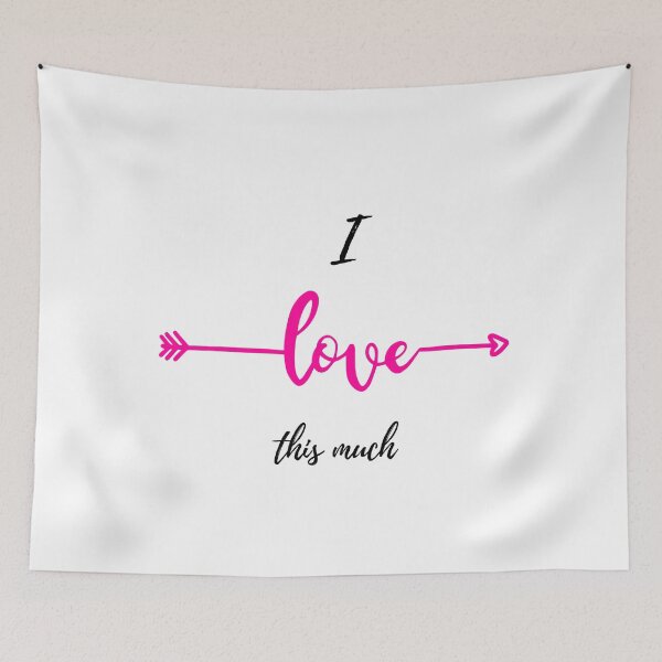 Item preview, I love you this much - relationship gift card, relationship quotes, couple gift designed and sold by mr&mrsmalik malik.