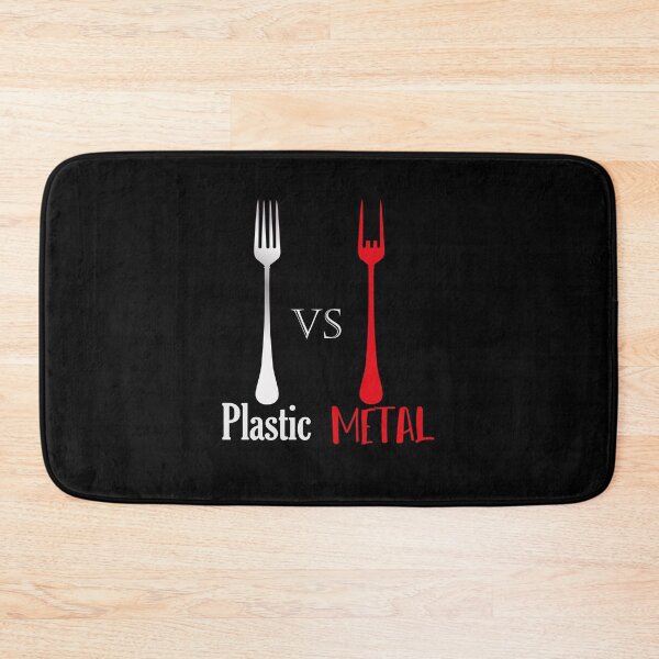 Item preview, Plastic VS METAL with forks  designed and sold by MerchSpot.