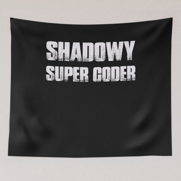 Item preview, Shadowy Super Coder Crypto Cryptocurrency designed and sold by binly123.