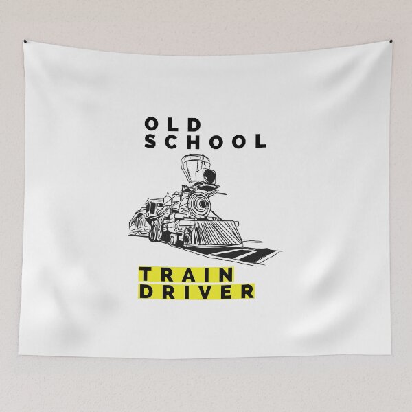 Item preview, TRAin driver old school old train driving trains  designed and sold by Tropical Blood.