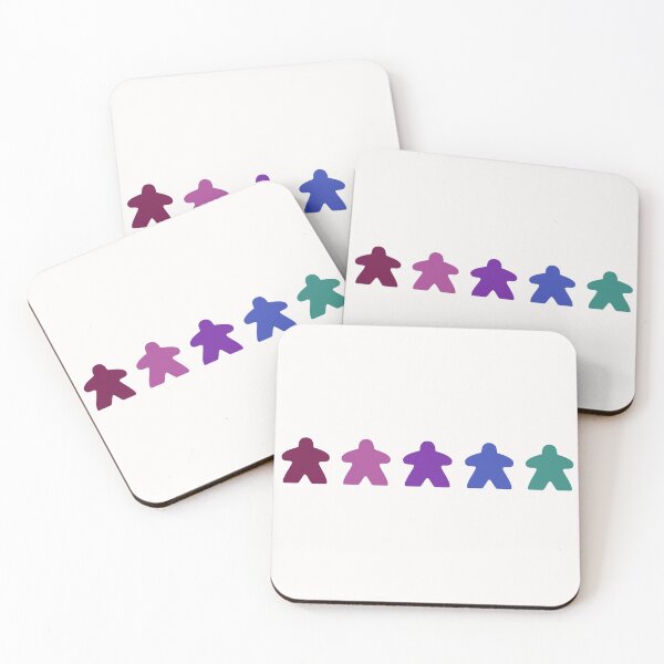 Item preview, Meeples ready for action designed and sold by Narellish.