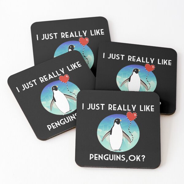 Item preview, I just really like penguins, ok? designed and sold by Cattigal.