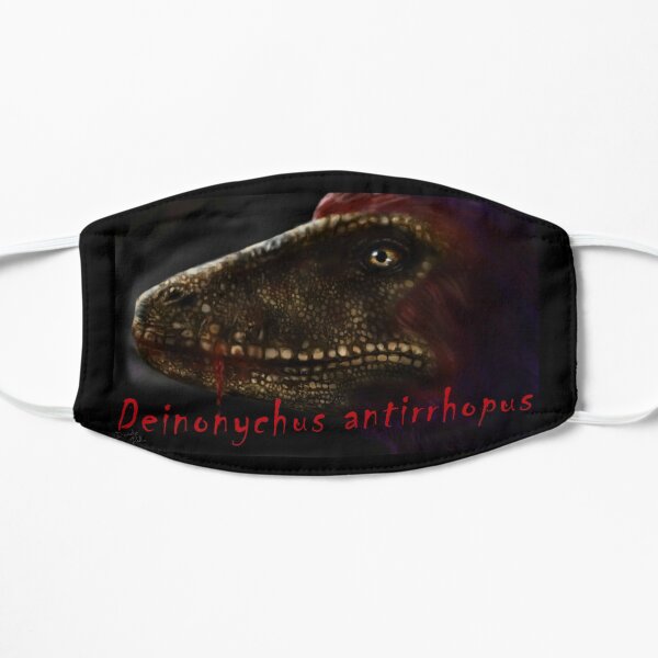 Deinonychus antirrhopus at night Flat Mask