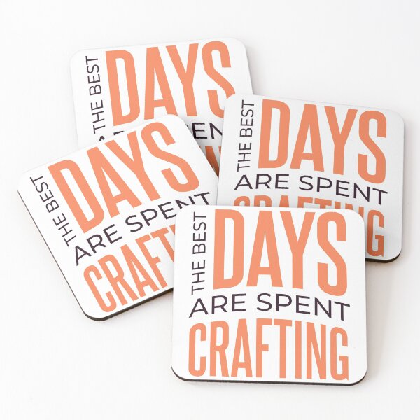 Item preview, Craft Lover crafting days are the best days designed and sold by DoloresAlaire.