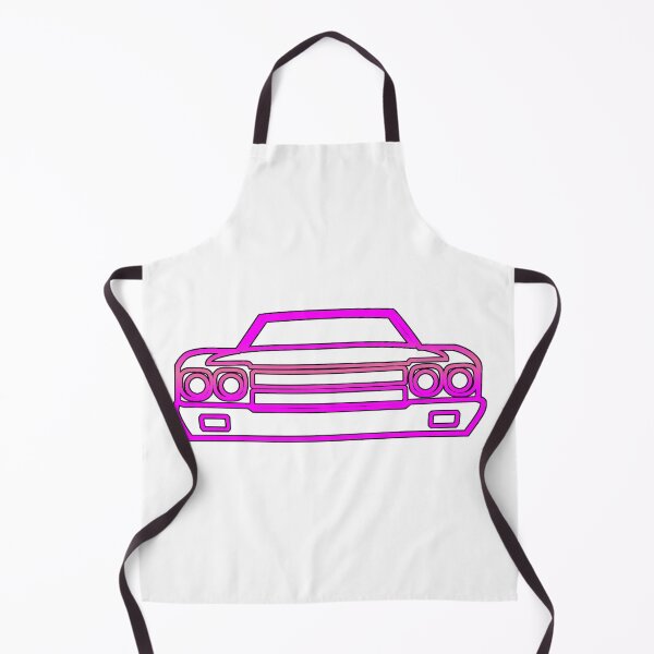 Item preview, 70 Chevelle outline in Hot Pink designed and sold by FabFreakShop.
