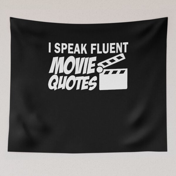 Item preview, I Speak Fluent Movie Quotes  designed and sold by clickmostro.