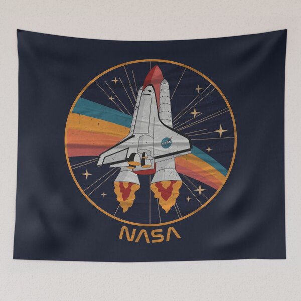 Item preview, Nasa Vintage Colors Emblem V03 designed and sold by arthook.
