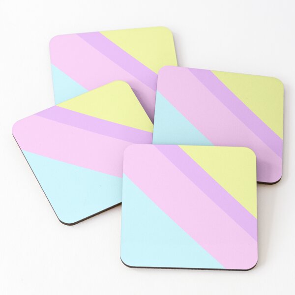 Item preview, Pastel Purple, Blue & Yellow Stripes designed and sold by newburyboutique.