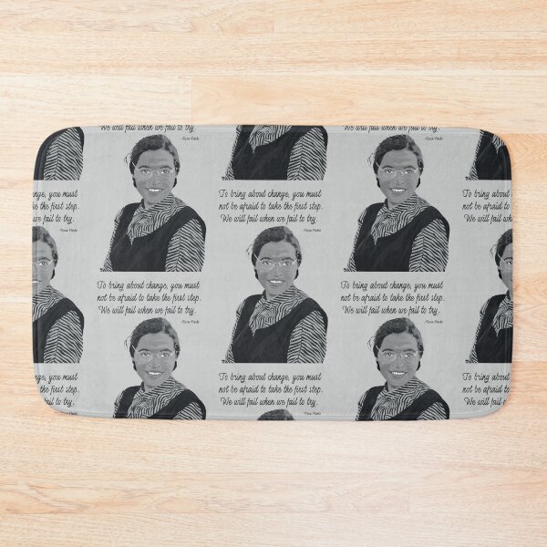 Item preview, Rosa Parks inspirational woman Black History quotes designed and sold by LavonnaLee.