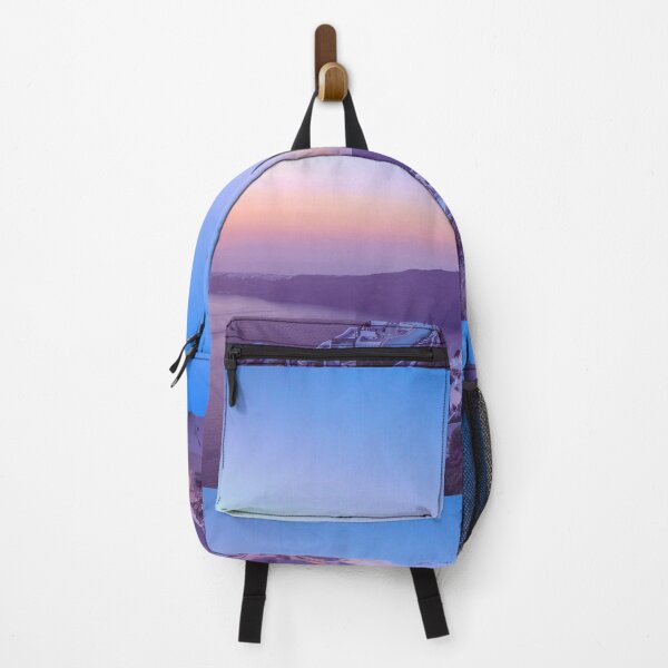 Item preview, Santorini, Greece, Purple Ocean Sunset designed and sold by newburyboutique.