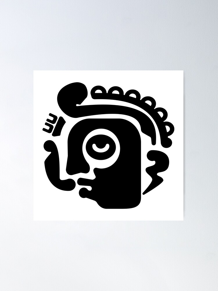 Aztec Flower Design Sticker for Sale by boneytoes