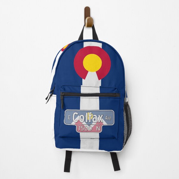 Item preview, East Colfax Ave Street Sign - Colorado State Flag designed and sold by RonTo.