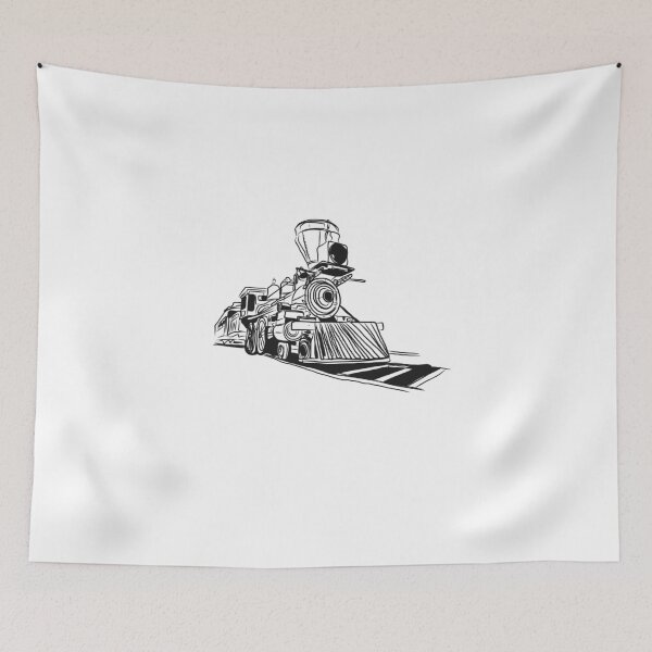 Item preview, tRAin station old school trains usa railway  designed and sold by Tropical Blood.