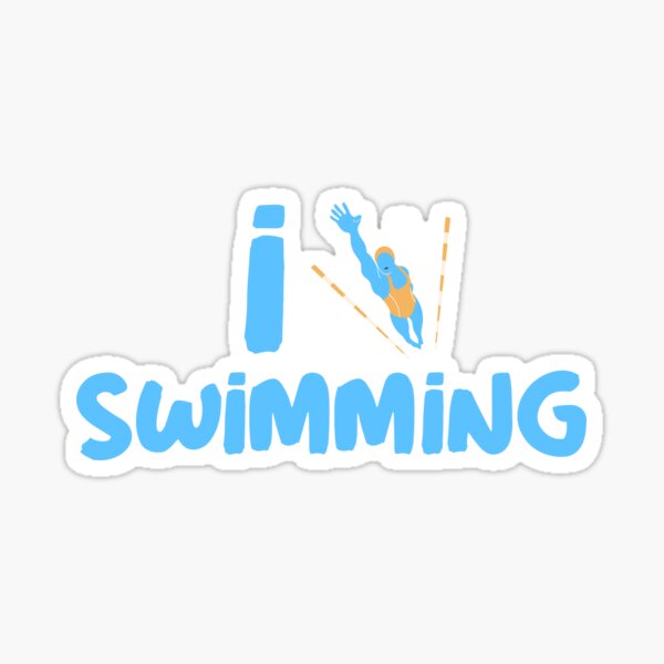 Item preview, I Love Swimming, swimdesign, i love swimming! Swimming is my life. designed and sold by Zwembad Vergelijker.