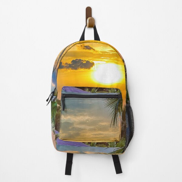 Item preview, Stunning Tropical Beach, Palm Tree Sunset designed and sold by newburyboutique.