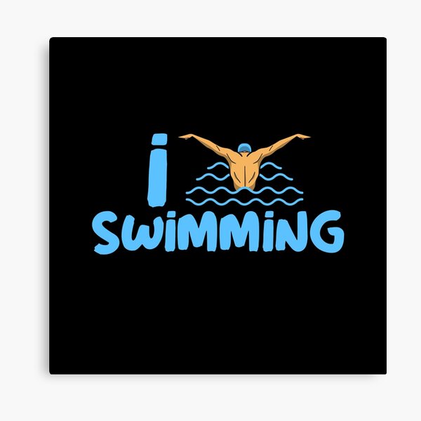 Item preview, I Love Swimming, swimdesign, i love swimming! Swimming is my life. designed and sold by Zwembad Vergelijker.
